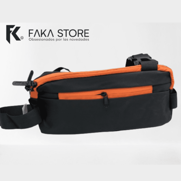 Bolso canguro riñonera unisex mini morral cruzado FK23D-166 - Imagen 5
