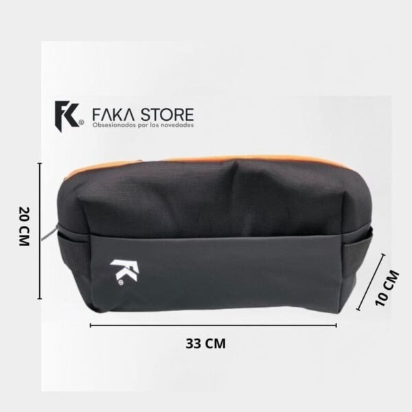 Bolso canguro riñonera unisex mini morral cruzado FK23D-166 - Imagen 8