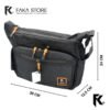 Bolso de hombro maletin carriel para accesorios mediano FK23D-168 - Imagen 4