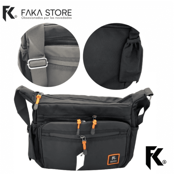 Bolso de hombro maletin carriel para accesorios mediano FK23D-168 - Imagen 6