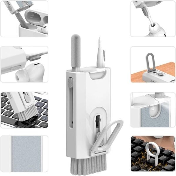 Kit cepillo limpiador 8 en 1 para equipos tecnologicos  FK23D-80 - Imagen 4