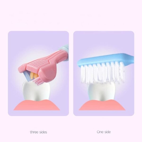 "Cepillo de dientes tres caras limpieza bucal  FK23B-44" - Imagen 3
