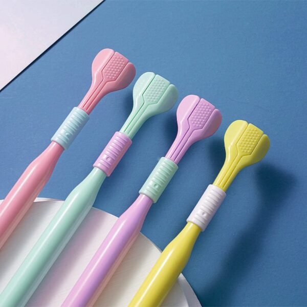 "Cepillo de dientes tres caras limpieza bucal  FK23B-44" - Imagen 4