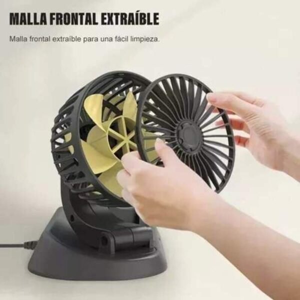 Ventilador doble refrigerante para carro FK23D-133 - Imagen 6