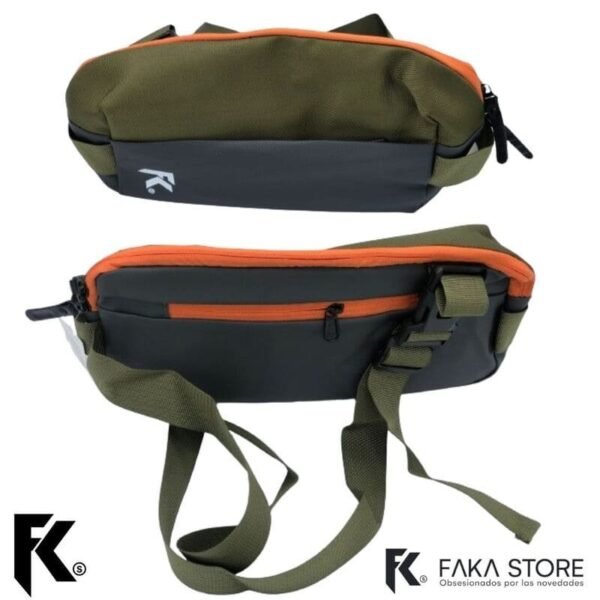 Bolso canguro riñonera unisex mini morral cruzado FK23D-166 - Imagen 2