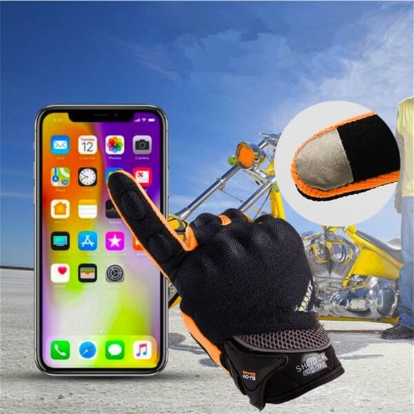 Guante protector SU09 accesorio patineta, bicicleta, moto - Imagen 4