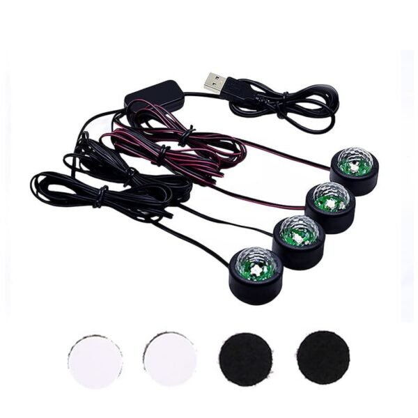 Luz led para interior de carro multicolor FK23C-16 - Imagen 3