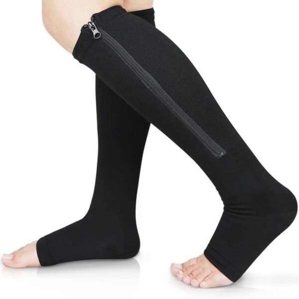 MEDIAS DE COMPRESION. COMPOSICION PORCENTUAL 60% NYLON, 25% ELASTANO, 15% LATEX FK22-36 - Imagen 6