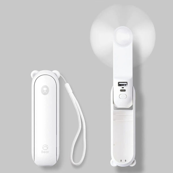 Mini ventilador de mano plegable enfriador de bolsillo FK23D-87 - Imagen 4