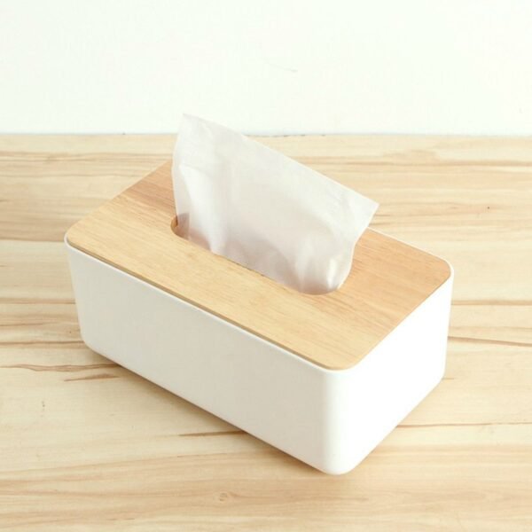 Organizador de servilletas Bambu  porta pañuelos JY107 - Imagen 6