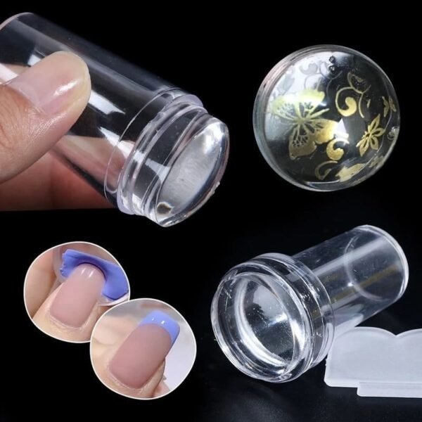 Sello pinta uñas Estampador silicona FK22B-120 - Imagen 2