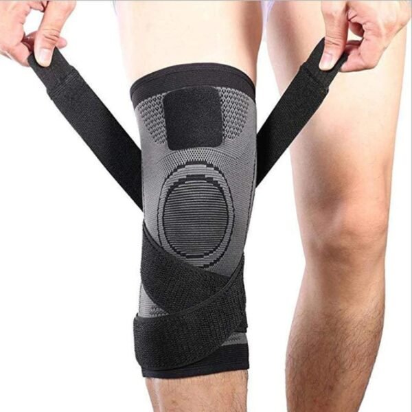 Rodillera ortopedica ajustable de compresion con velcro SHARK-001 - Imagen 4