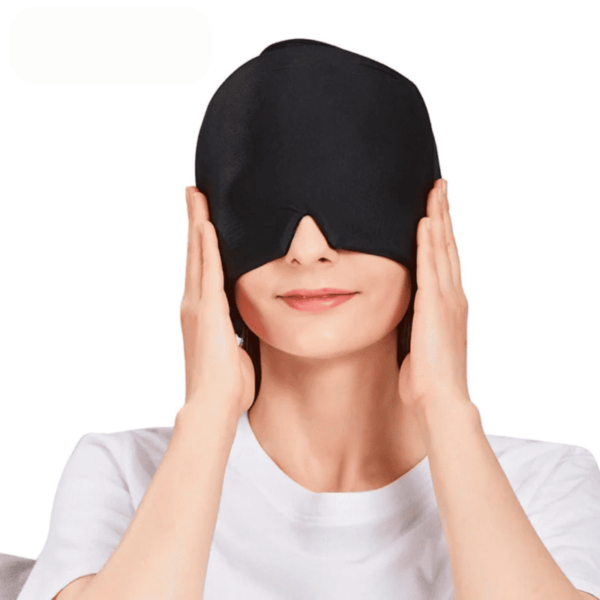 Máscara Facial Sombrero Alivio Migraña Gel FK24-03 - Imagen 6