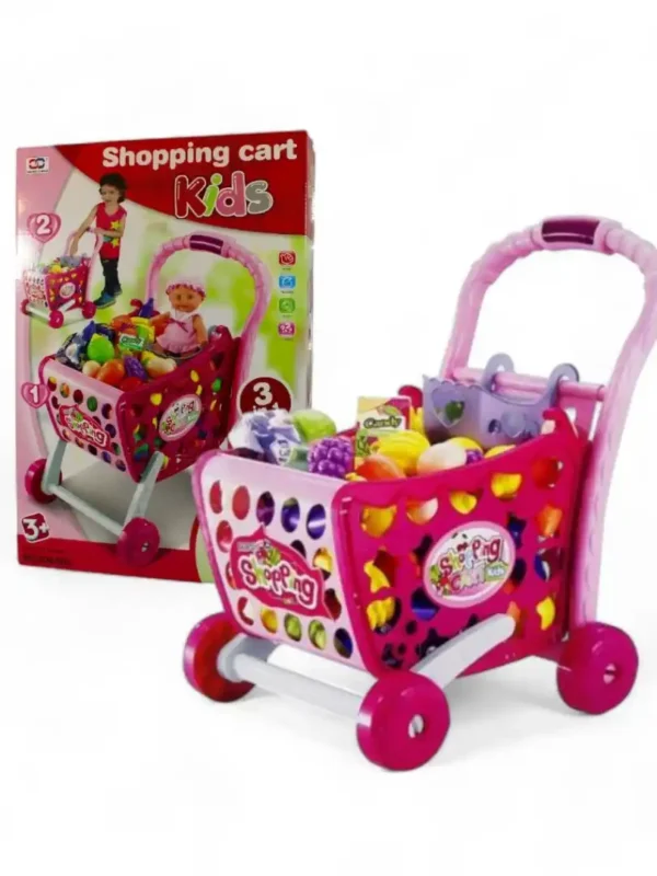 CARRITO COMPRAS NIÑA GD-008-903 (BOX X12)