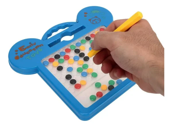 Tablero De Dibujo Fichas Magnéticas Juego Interactivo - Imagen 3