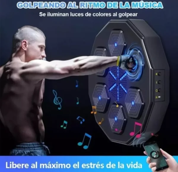 Tablero de boxeo con guantes - Imagen 3