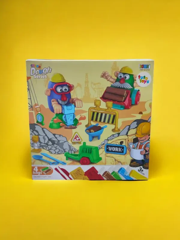 SET PLASTILINA CONSTRUCCION 8750