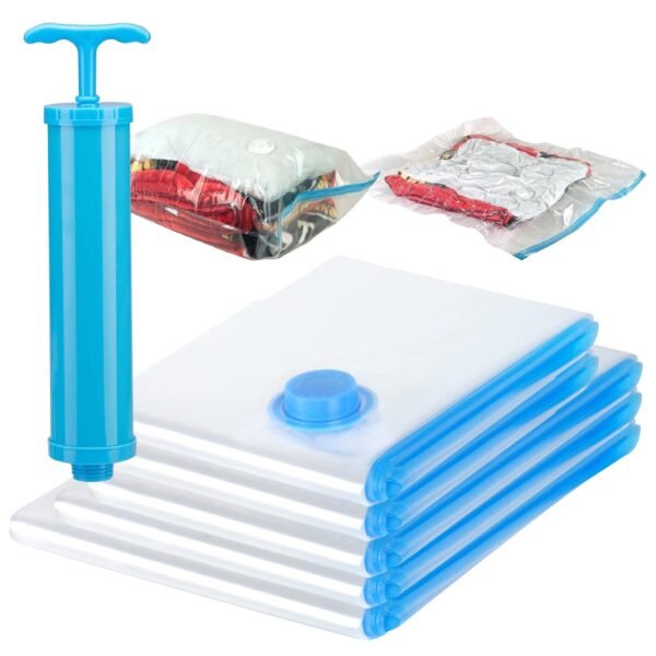 Set X5 Bolsas de Vacio con Bomba