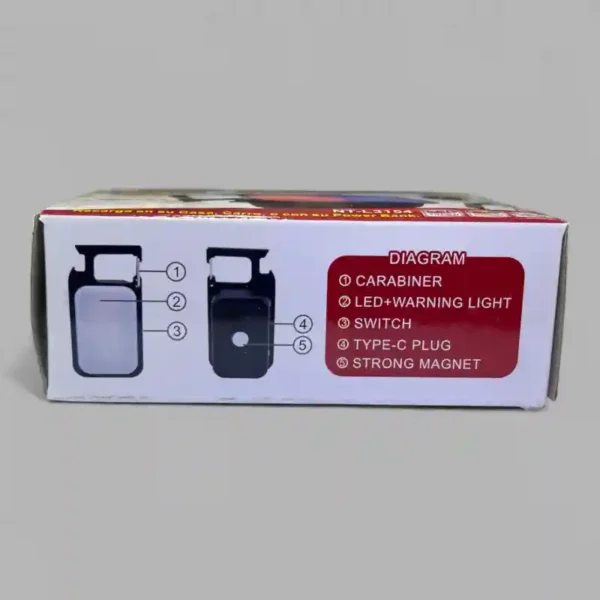 LINTERNA LLAVERO NANOTEC NT-L3154 (BOX X200) - Imagen 2