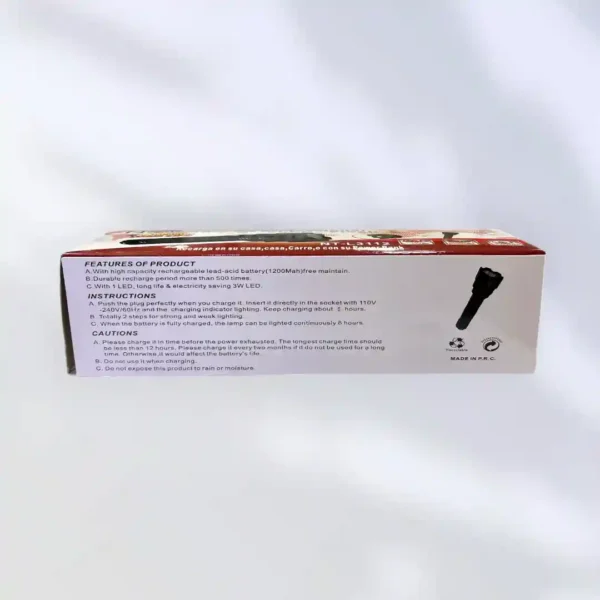 LINTERNA NANOTEC NT-L3112 (BOX X120) - Imagen 5