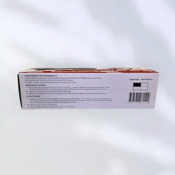 LINTERNA NANOTEC NT-L3112 (BOX X120) - Imagen 4