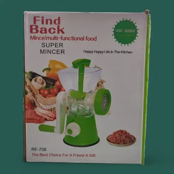 MOLINO DE CARNE PLASTICO Y VERDURAS RF-706 - Imagen 5