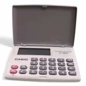 CALCULADORA CASIO BOLSILLO LC-160LV-WE