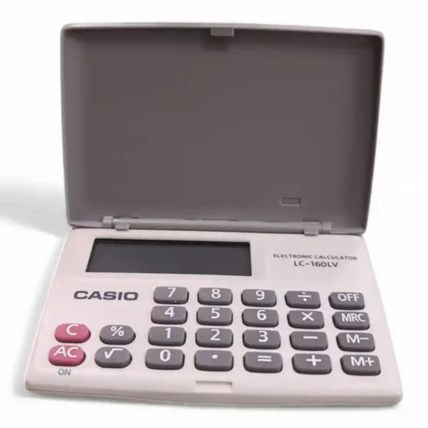 CALCULADORA CASIO BOLSILLO LC-160LV-WE