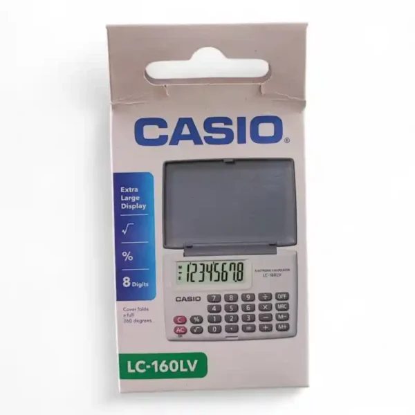 CALCULADORA CASIO BOLSILLO LC-160LV-WE - Imagen 2