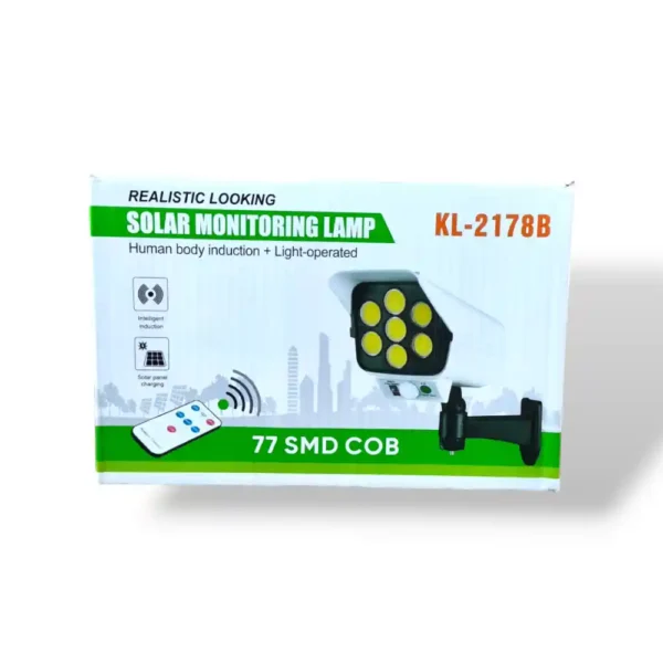 LÁMPARA SOLAR TIPO CÁMARA KL-2178T - Imagen 7