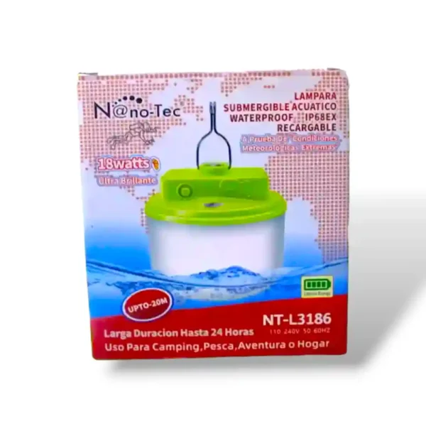 BOMBILLO ACUÁTICO NANOTEC NT-L3186 (BOX X90)