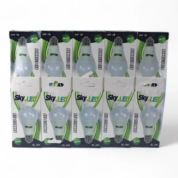 BOMBILLO SKYLED 9W TIPO A 35029B BL-9W (BOX 100)