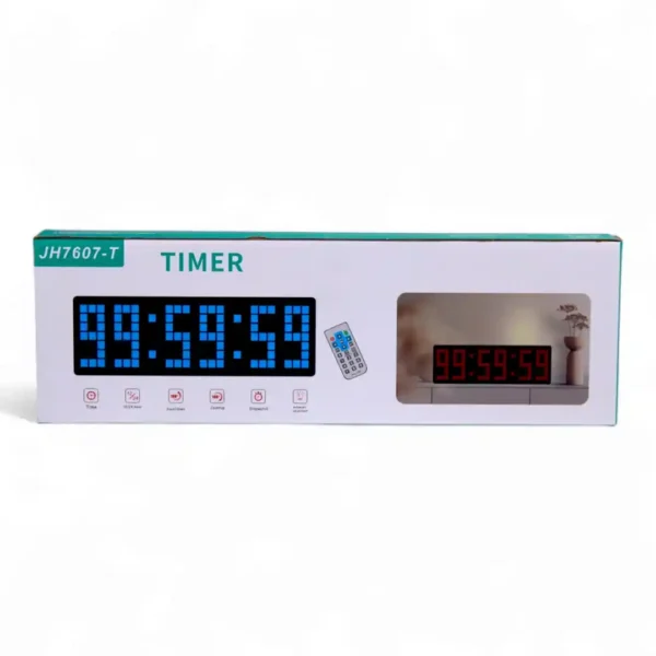 RELOJ DE PARED DIGITAL JH7607-T