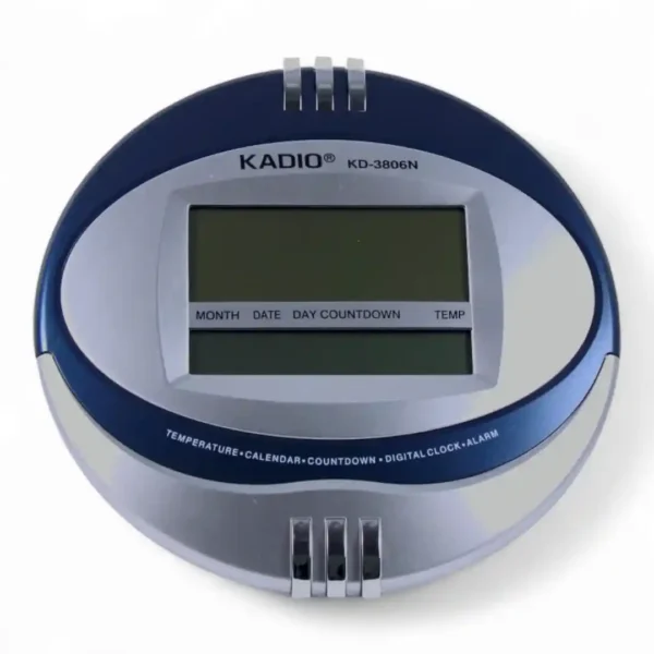 RELOJ PARED REDONDO KADIO KD-3806N