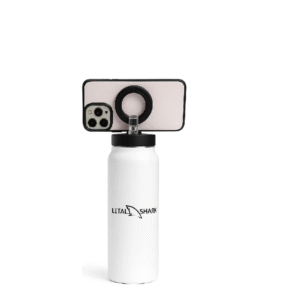 Termo con soporte magnético para celular botella deportiva FK15-34