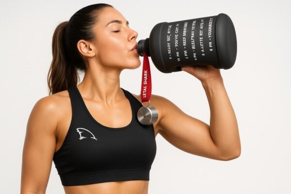 Termo deportivo letal shark  motivacion fitness 2 Litros  FK15-85 - Imagen 3